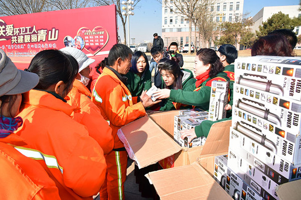 Shops in Baotou to offer rest spaces for sanitation workers