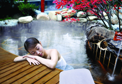 Winter hot springs health festival