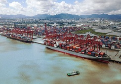 Ningbo-Zhoushan Port ranks 3rd for container throughput