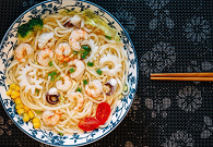 Seafood noodles （海鲜面）
