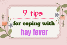 Nine tips for coping with hay fever