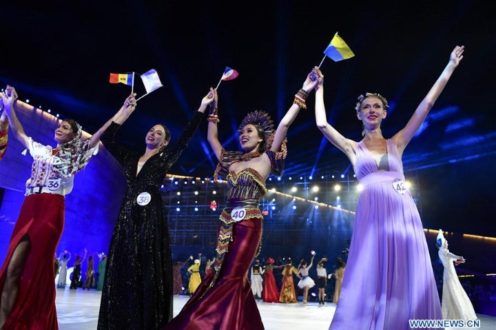 2019 Silk Road Miss Tourism of the Globe final held in northwest China's Ningxia