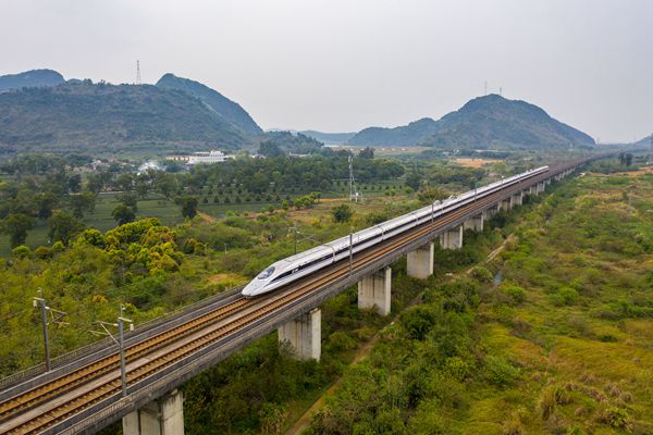 Wuhan-Guangzhou high-speed rail handles over 500m passengers