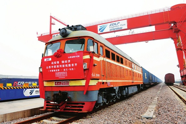 Shanxi launches cargo train service to Poland