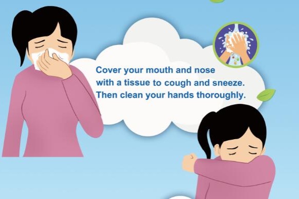 COVID-19 posters: Respiratory hygiene