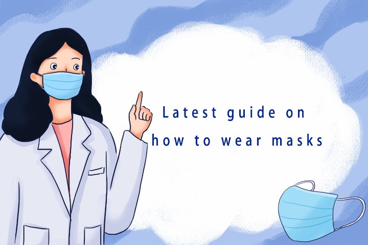 Latest guide on how to wear masks