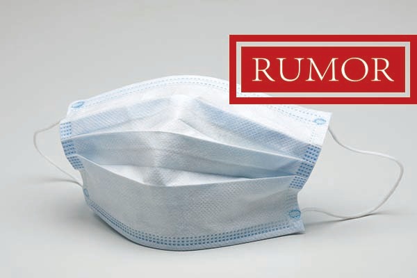 Can disposable face masks be reused?