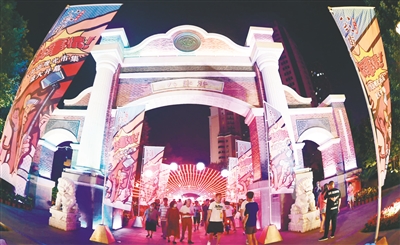 New night fair opens in Shenyang