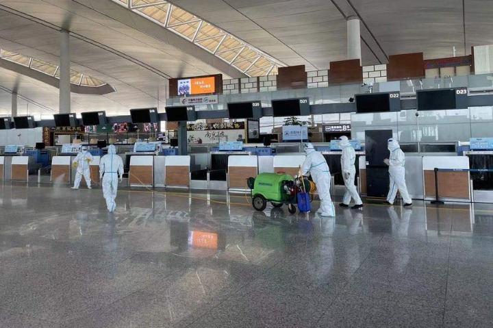 Nanjing's airport resumes operation