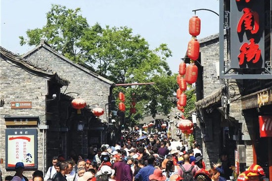 Four historical and cultural streets in Yangzhou