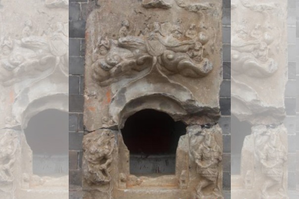 Tang Dynasty stone carving found in Central China