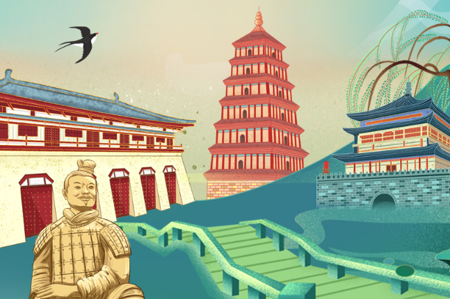 Infographic: Charming Xi'an home to 6 UNESCO World Cultural Heritage sites