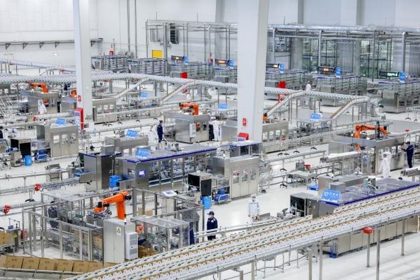 Yili global intelligent manufacturing park starts working