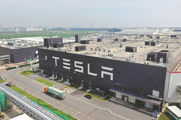 Tesla's Shanghai Gigafactory more than doubles exports in H1