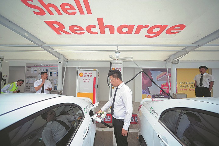 Shell to further tap China's green industry