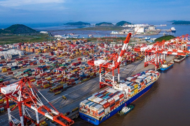 Imports, exports of Shanghai set record in July