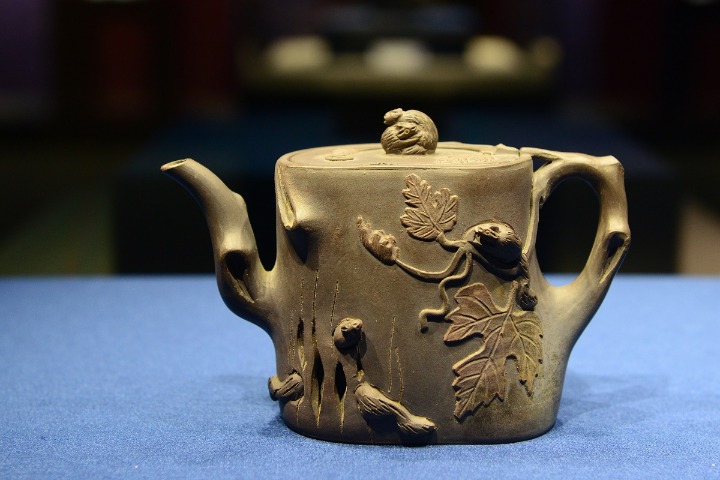 Fujian exhibit features Yixing clay teapot