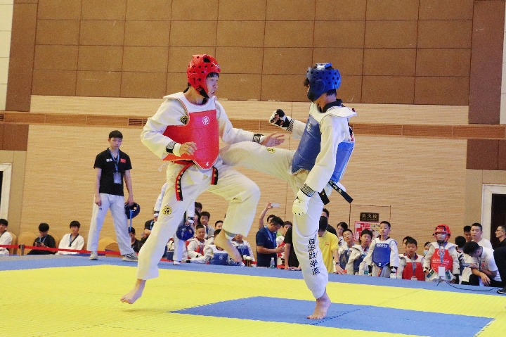 Cross-Straits taekwondo match held successfully