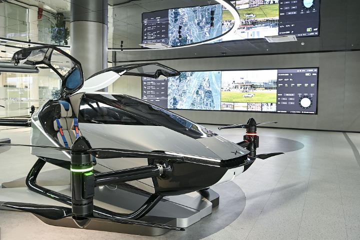 Electric flying cars eye on future 3D transportation