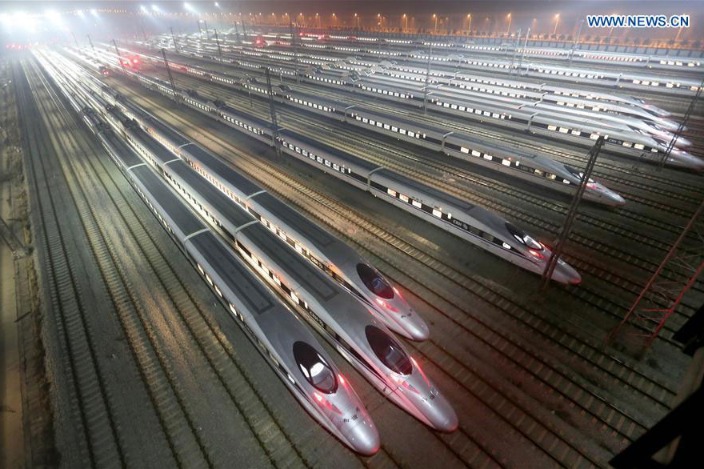 Beijing-Guangzhou high-speed railway handles 1.69b passenger trips in 10 yrs