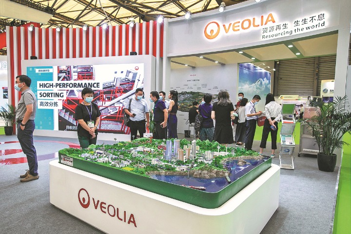 Veolia upbeat on country's green goals