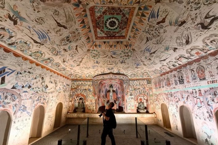 Exhibition on Dunhuang art opens at Palace Museum