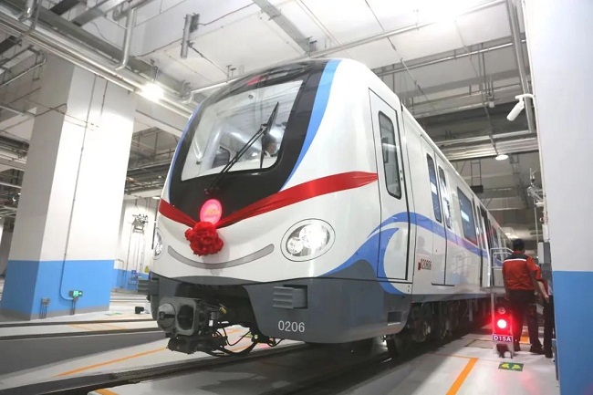 Nantong's subway line 2 starts trial operation