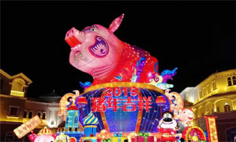Lantern shows, folk performances, temple fairs highlight Qingdao’s Spring Festival holiday