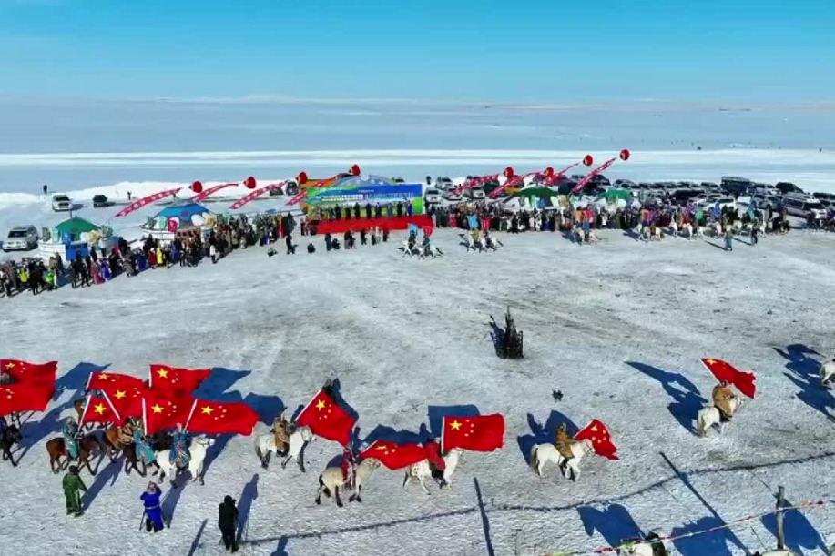 Inner Mongolia horse race league begins winter events