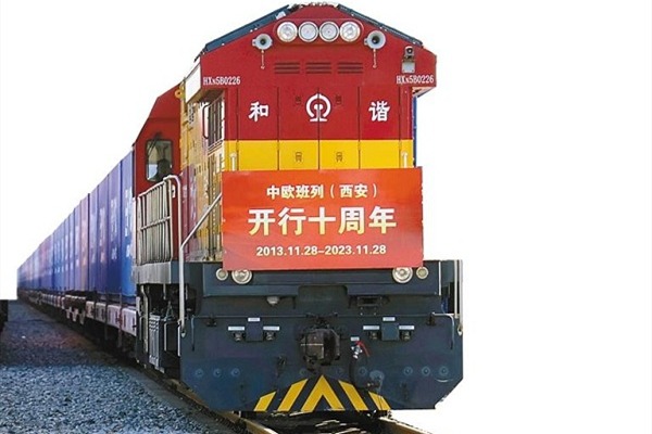 A decade of prosperity: China-Europe freight train forges ahead