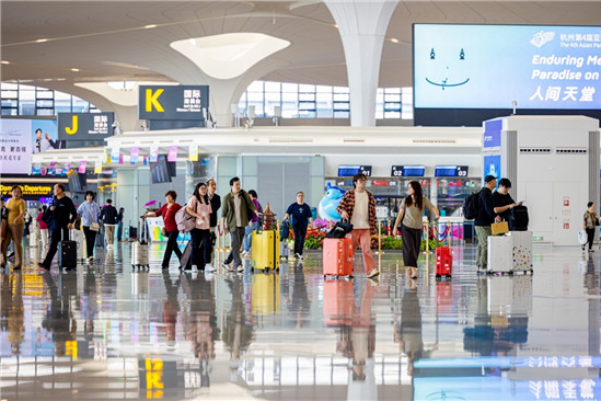 Hangzhou airport prepares for Spring Festival travel rush