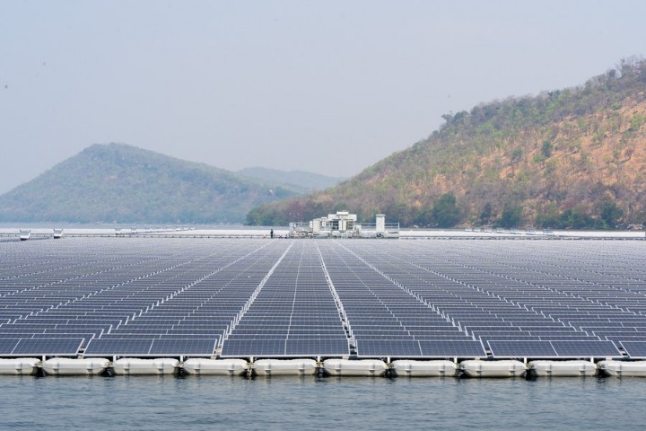Newly operated Hydro-floating solar project showcases China-Thailand cooperation in clean energy