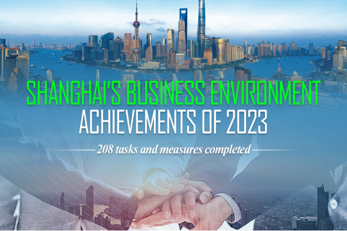 Shanghai's business environment achievements of 2023