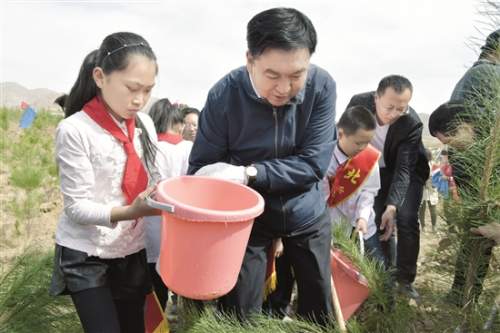 Baotou event to increase greenery