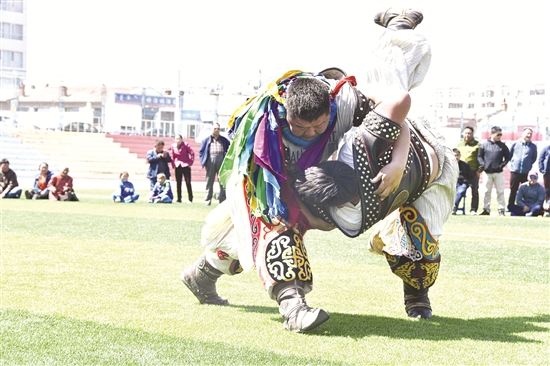 Bokh training for&nbsp;Mongolian wrestlers