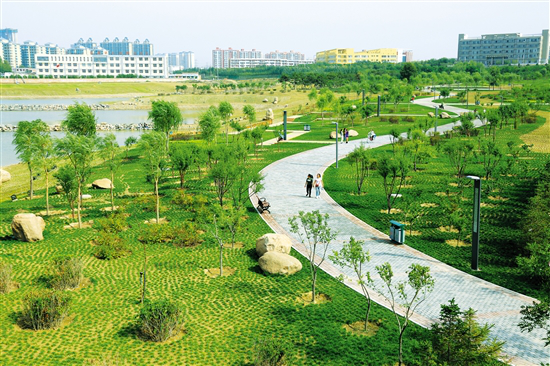 Making Baotou a greener city