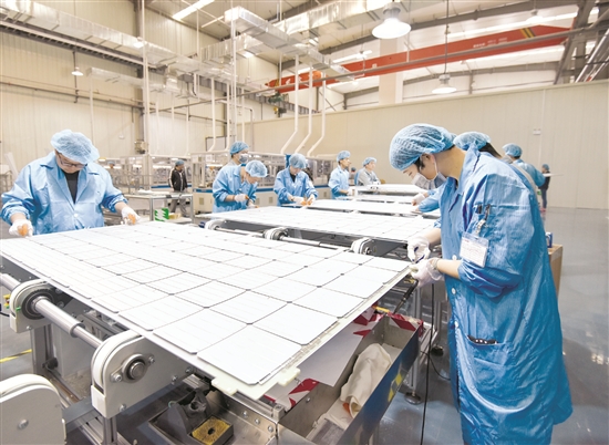 Baotou PV panels tap Middle East market