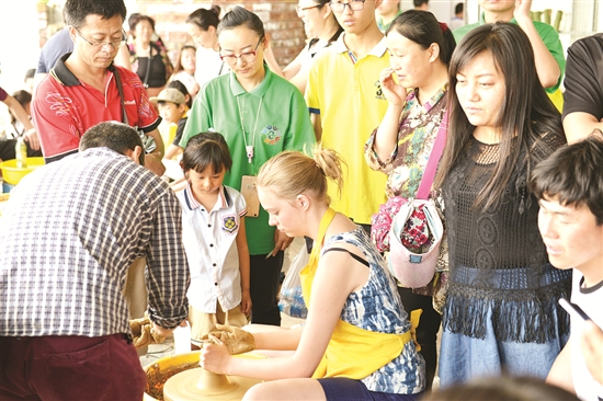 Cultural festival promotes dough modeling