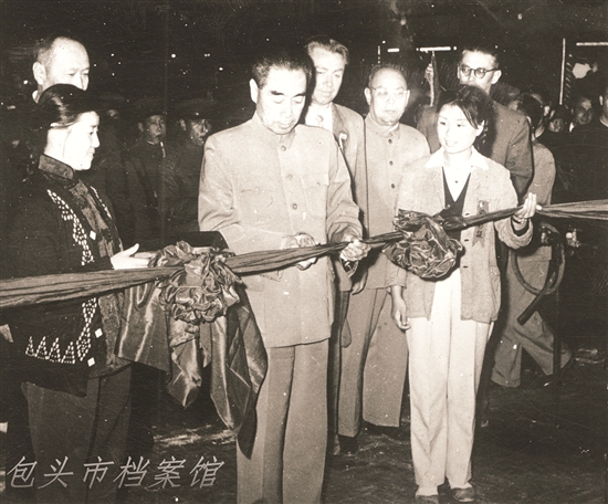 Photos document Baotou’s history