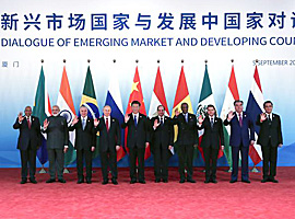 President Xi addresses Dialogue of Emerging Market and Developing Countries in Xiamen