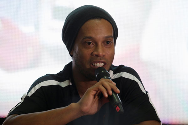 Ronaldinho to attend Baotou soccer festival