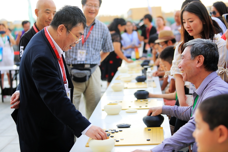 Weiqi competition takes place in Ordos