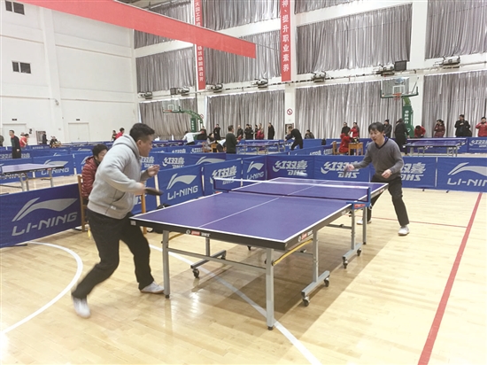 Baotou amateur table tennis championship concludes