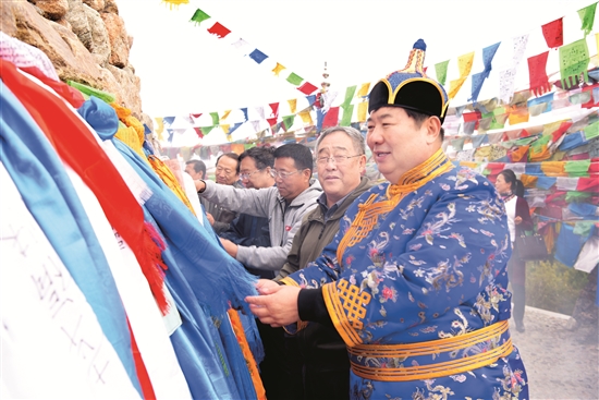 Ovoo cultural festival opens in Baotou 