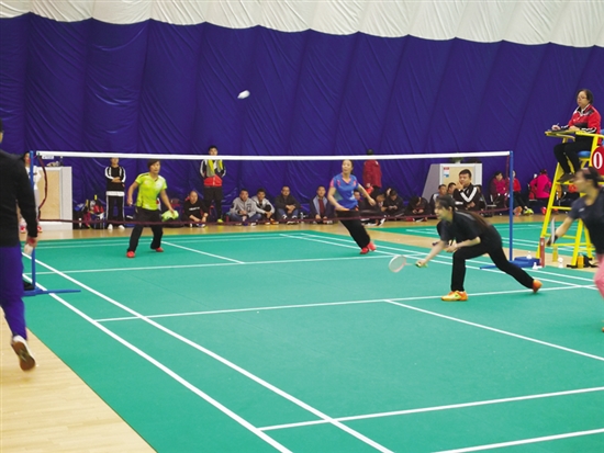 Badminton championship attracts participants from Inner Mongolia 