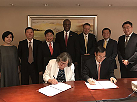 UC Riverside, Xiamen Univ sign agreement to educate doctoral students at UCR