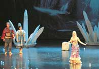Frozen staged in N China’s Baotou