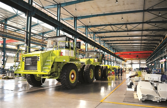 Baotou mine truck manufacturer sees new progress