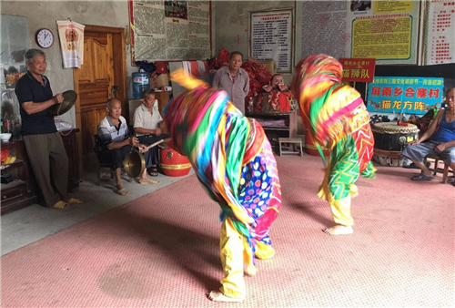 Maoshi dance lands on its feet in Hezhai village