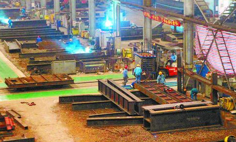 Gaolan structural steel supplier feeds city economy